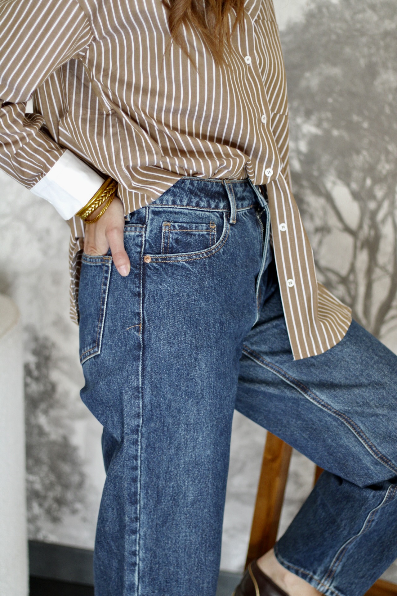 Jean momfit Bony Denim – Image 1