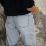 Jean Momfit  bleu clair - Thumbnail Image 2